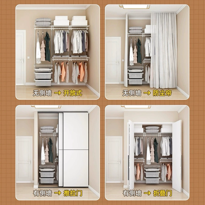 Wardrobe Closet Wardrobe Metal Home Minimalist — shoe storage wholesale pick on ShoeVault