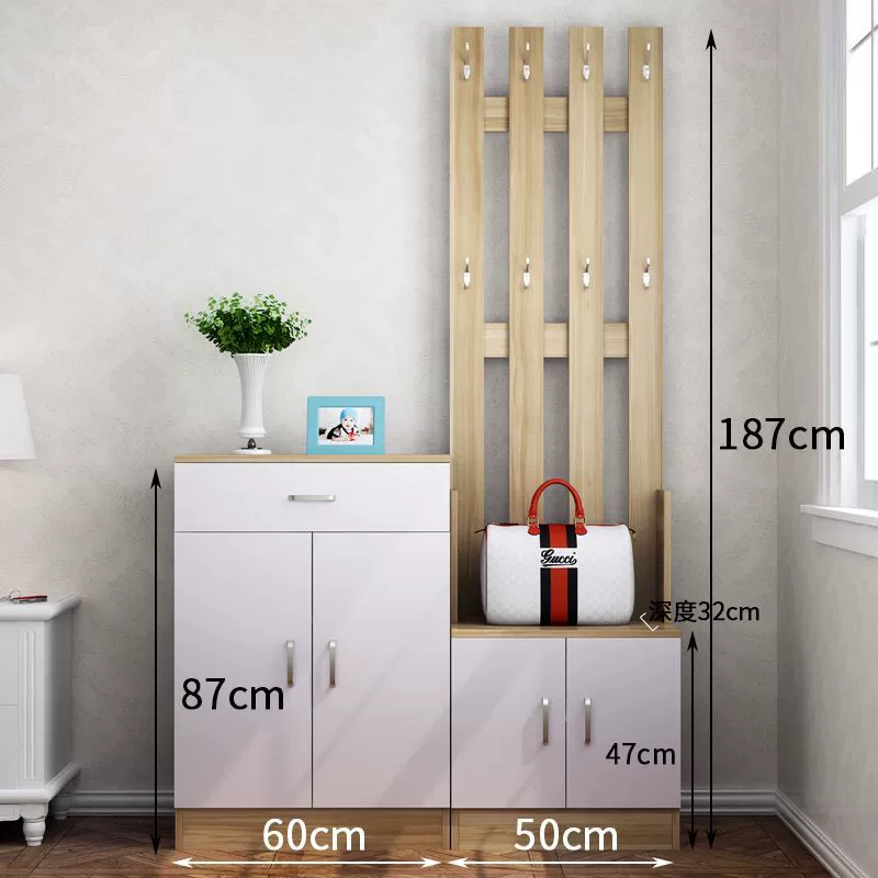 Shoe Cabinet Garment Rack Freestanding Wardrobe Hanger — shoe storage wholesale pick on ShoeVault