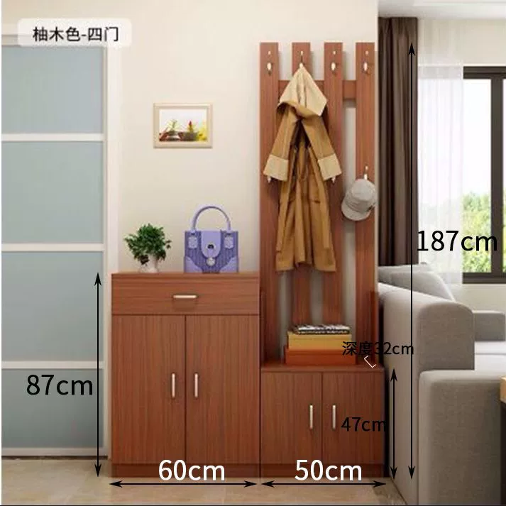 Shoe Cabinet Garment Rack Freestanding Wardrobe Hanger — shoe storage wholesale pick on ShoeVault