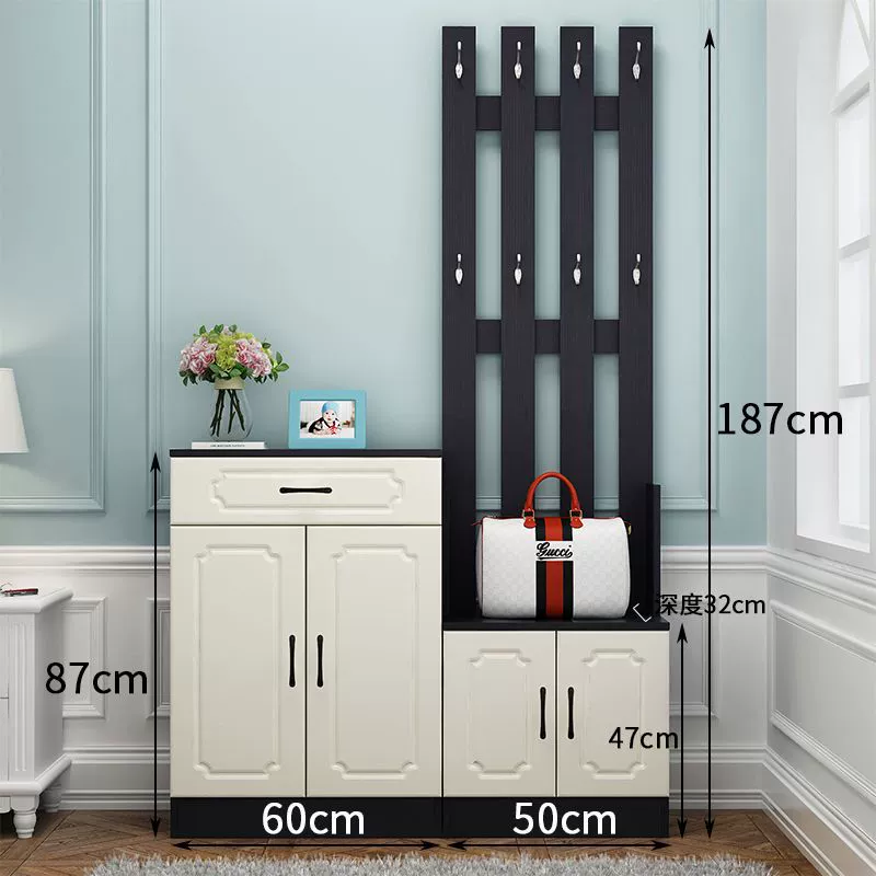 Shoe Cabinet Garment Rack Freestanding Wardrobe Hanger — shoe storage wholesale pick on ShoeVault