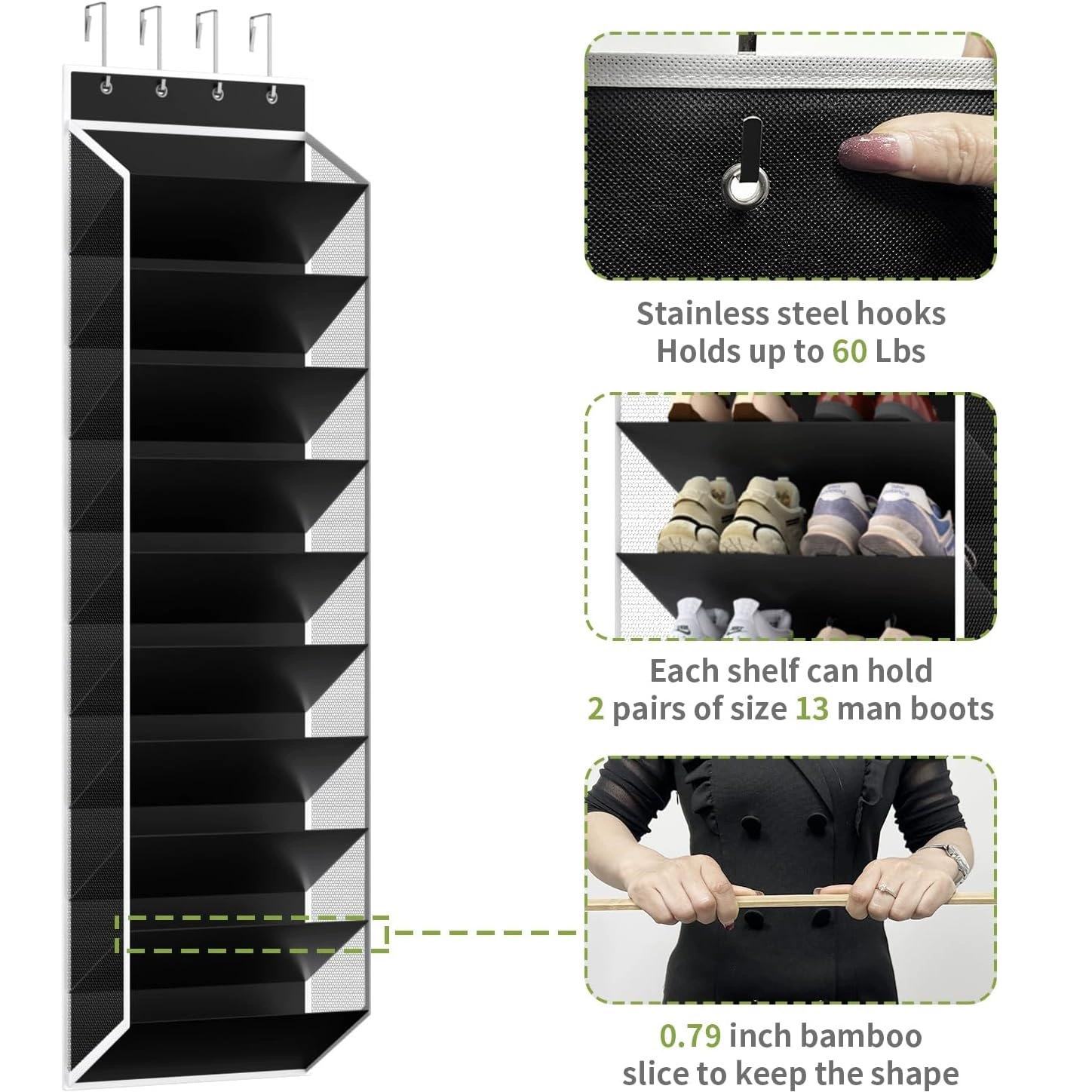 Over-door Wall-mounted Multi-tier Modern Minimalist — shoe storage wholesale pick on ShoeVault
