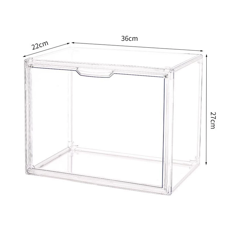 Storage Box Wall-mounted Shelf Rack Acrylic Clear — shoe storage wholesale pick on ShoeVault