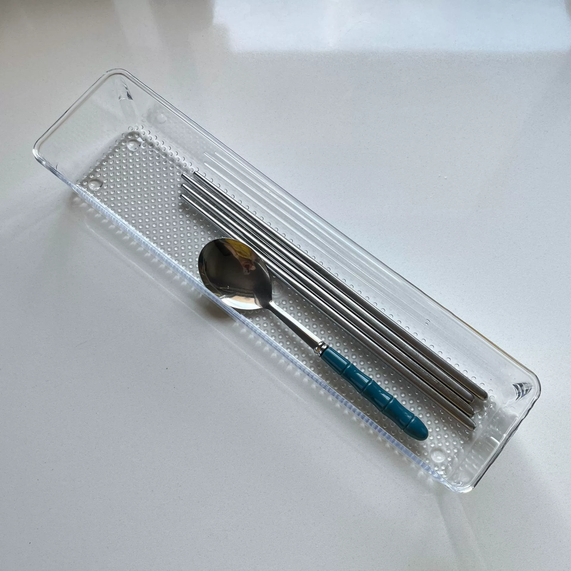 Storage Box Desktop Drawer Clear Minimalist — shoe storage wholesale pick on ShoeVault
