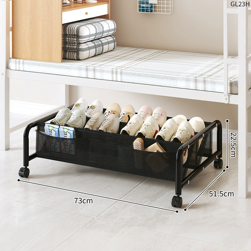 Shoe Rack Under-bed Storage Bin Shelf Rack Rolling — shoe storage wholesale pick on ShoeVault