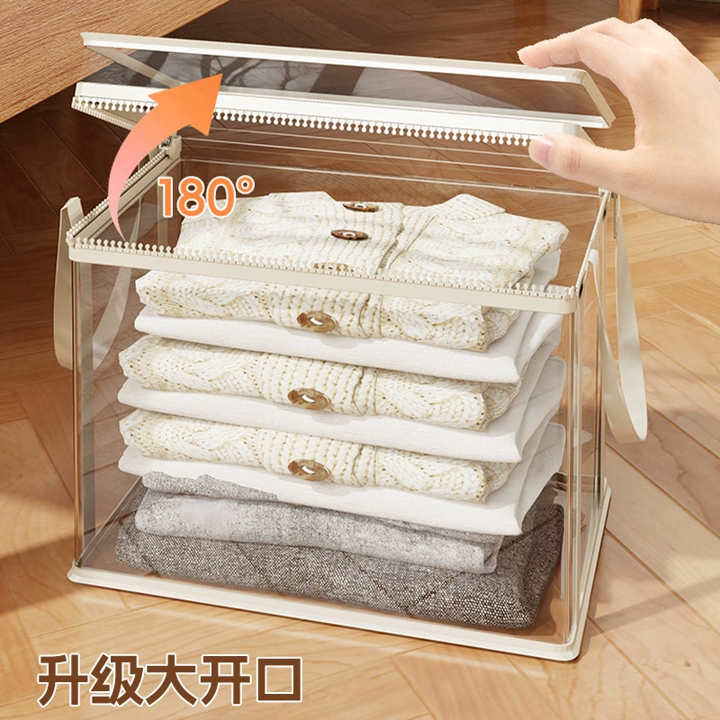 Under-bed Storage Bin Simple Clear Large — shoe storage wholesale pick on ShoeVault