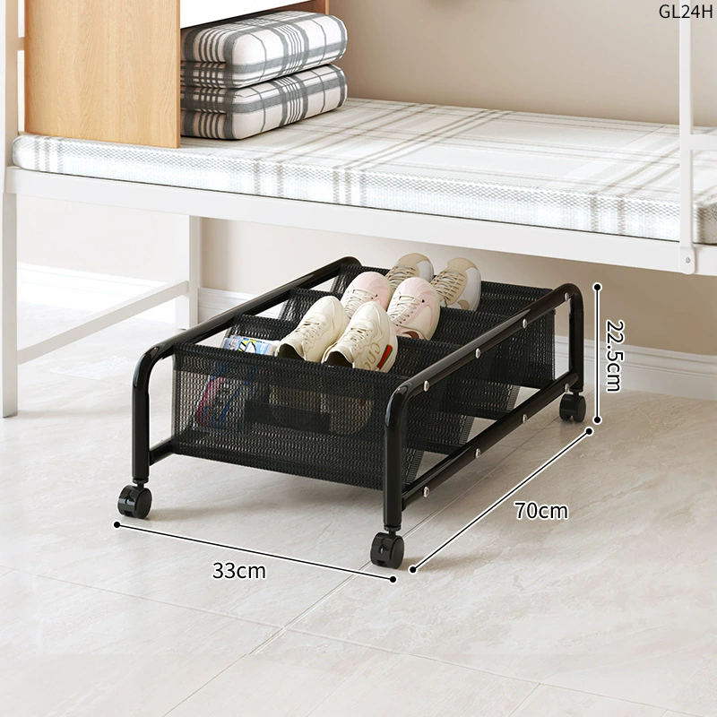 Shoe Rack Under-bed Storage Bin Shelf Rack Rolling — shoe storage wholesale pick on ShoeVault