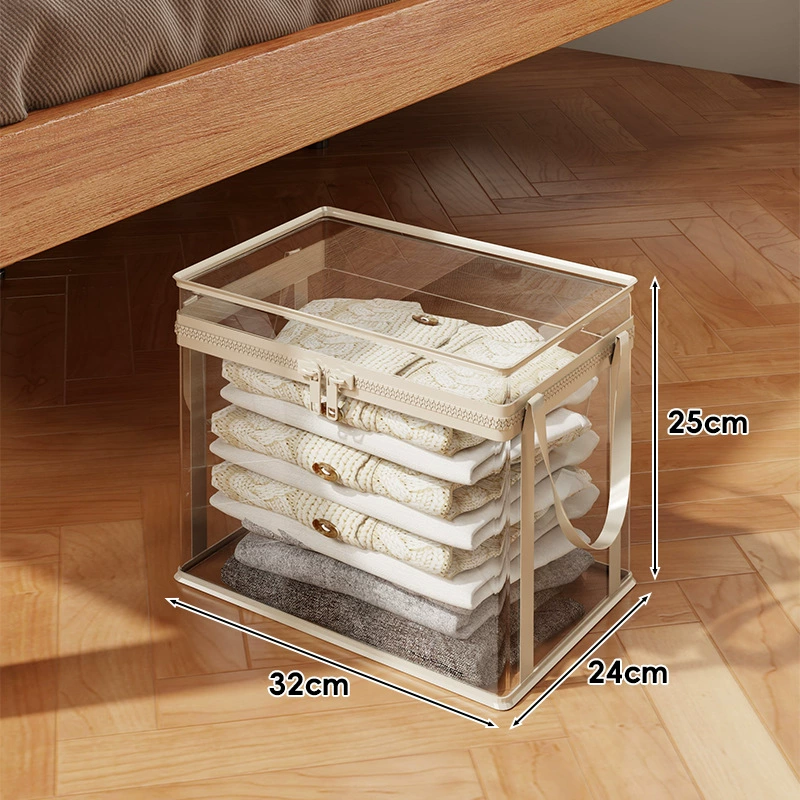 Under-bed Storage Bin Simple Clear Large — shoe storage wholesale pick on ShoeVault