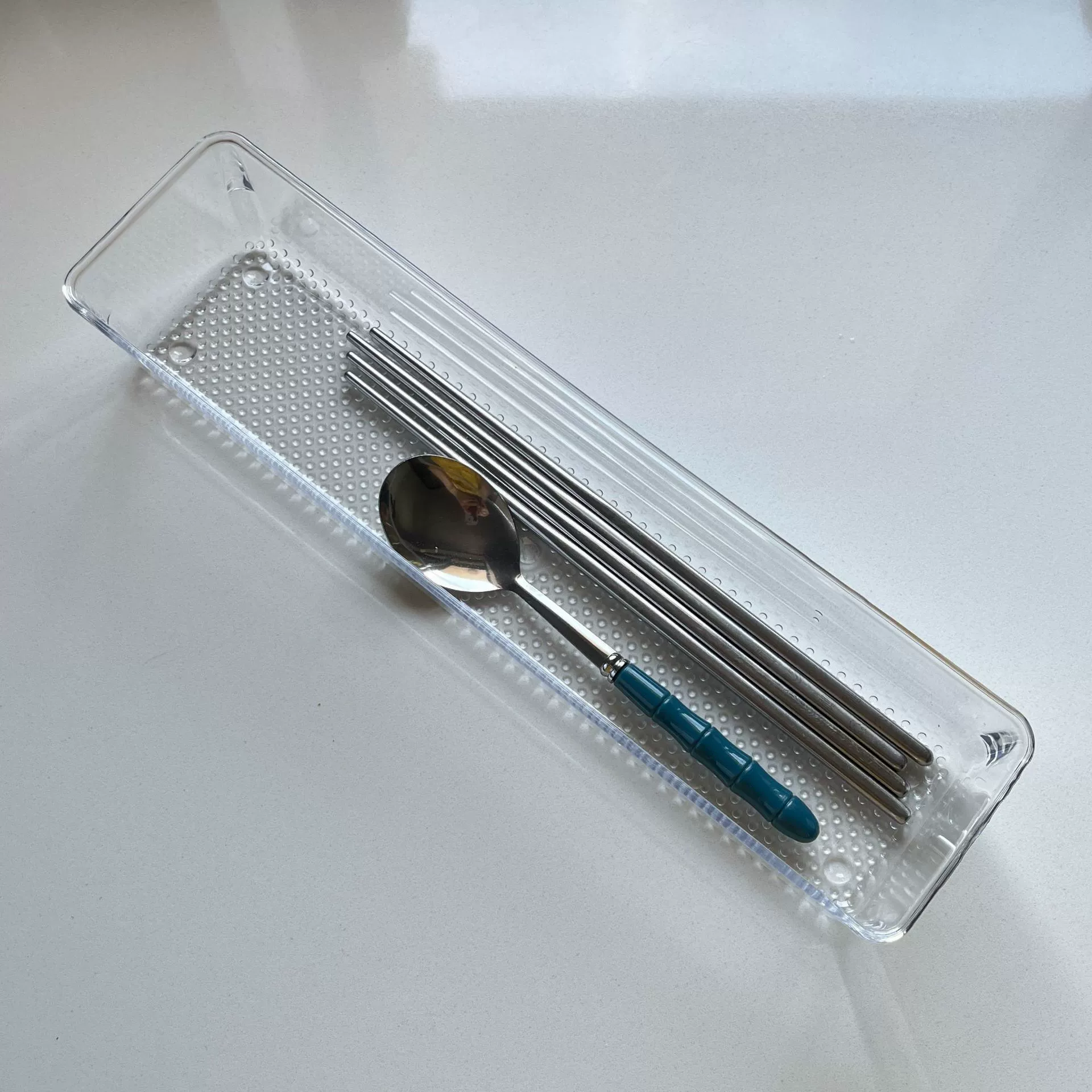 Storage Box Desktop Drawer Clear Minimalist — shoe storage wholesale pick on ShoeVault