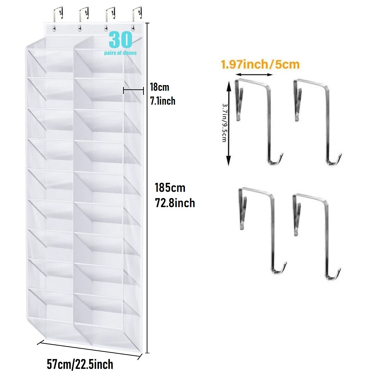 Over-door Wall-mounted Multi-tier Modern Minimalist — shoe storage wholesale pick on ShoeVault
