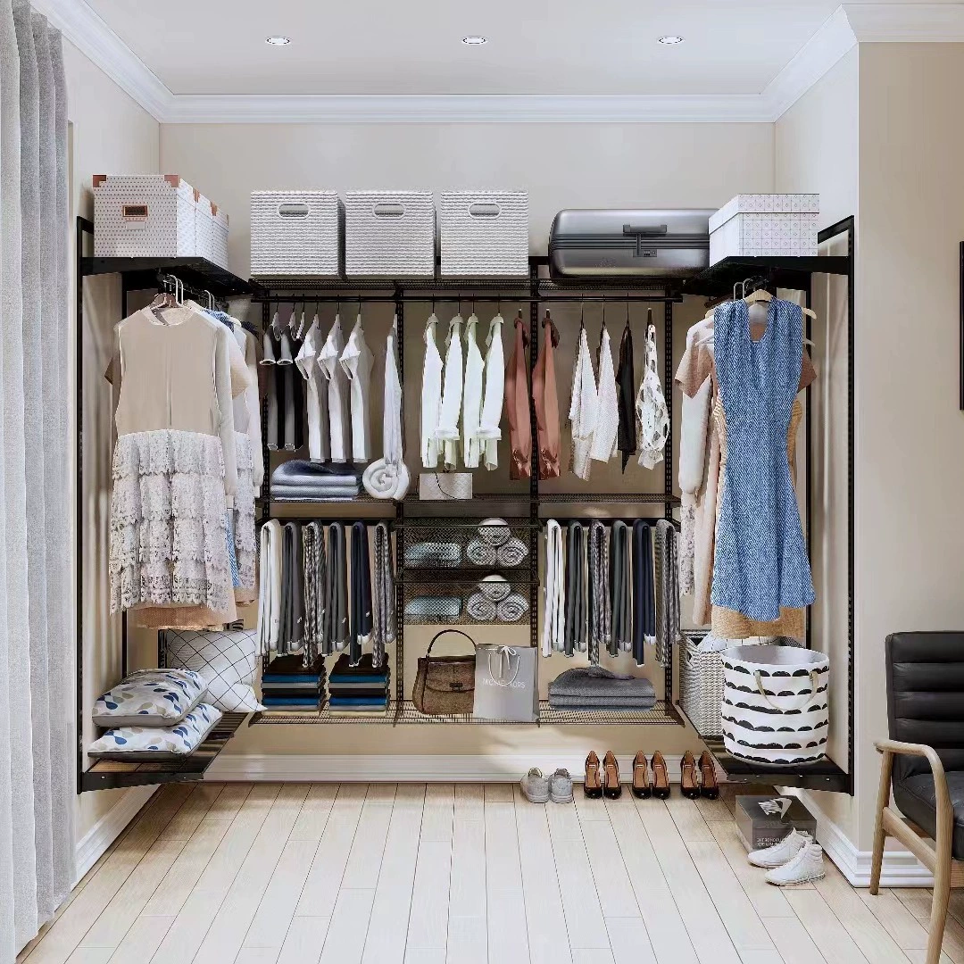 Wardrobe Closet Wardrobe Metal Home Minimalist — shoe storage wholesale pick on ShoeVault