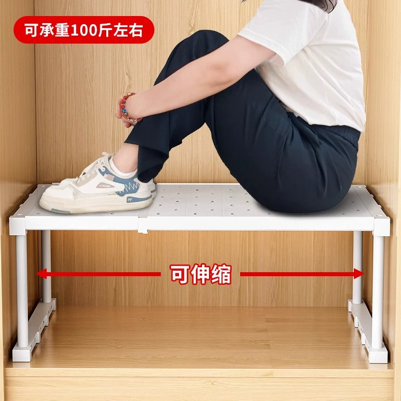 No-drill Wardrobe Divider Kitchen Home — shoe storage wholesale pick on ShoeVault