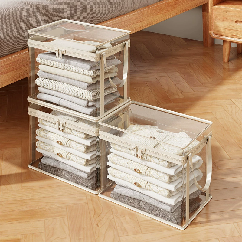 Under-bed Storage Bin Simple Clear Large — shoe storage wholesale pick on ShoeVault