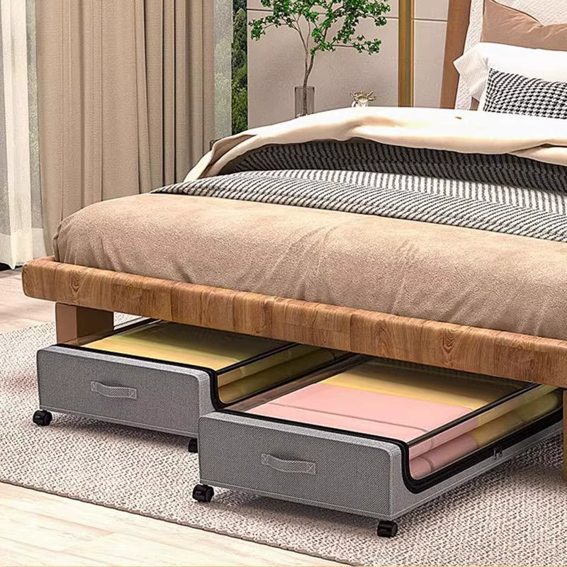 Under-bed Freestanding Shelf Rack Wheeled Medium — shoe storage wholesale pick on ShoeVault
