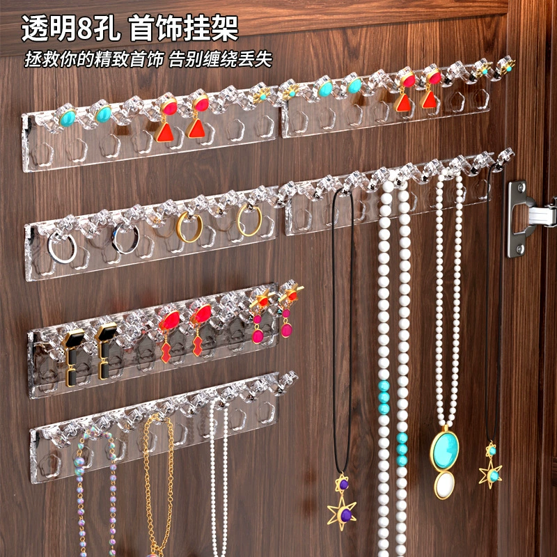 Display Rack Wall-mounted Hook Rack Necklace Jewelry — shoe storage wholesale pick on ShoeVault