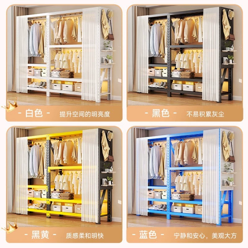 Renter-friendly Wardrobe Closet Shelving Unit Garment Rack Freestanding — shoe storage wholesale pick on ShoeVault