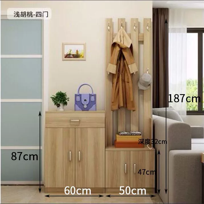 Shoe Cabinet Garment Rack Freestanding Wardrobe Hanger — shoe storage wholesale pick on ShoeVault