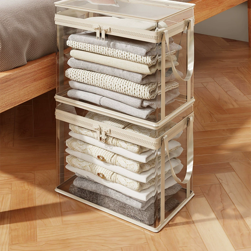 Under-bed Storage Bin Simple Clear Large — shoe storage wholesale pick on ShoeVault