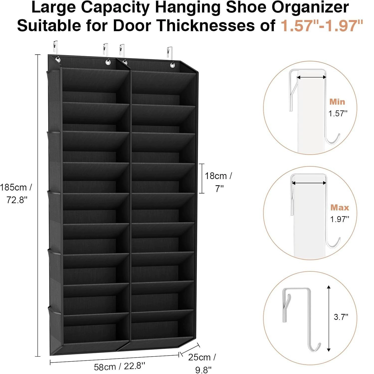 Over-door Wall-mounted Multi-tier Modern Minimalist — shoe storage wholesale pick on ShoeVault