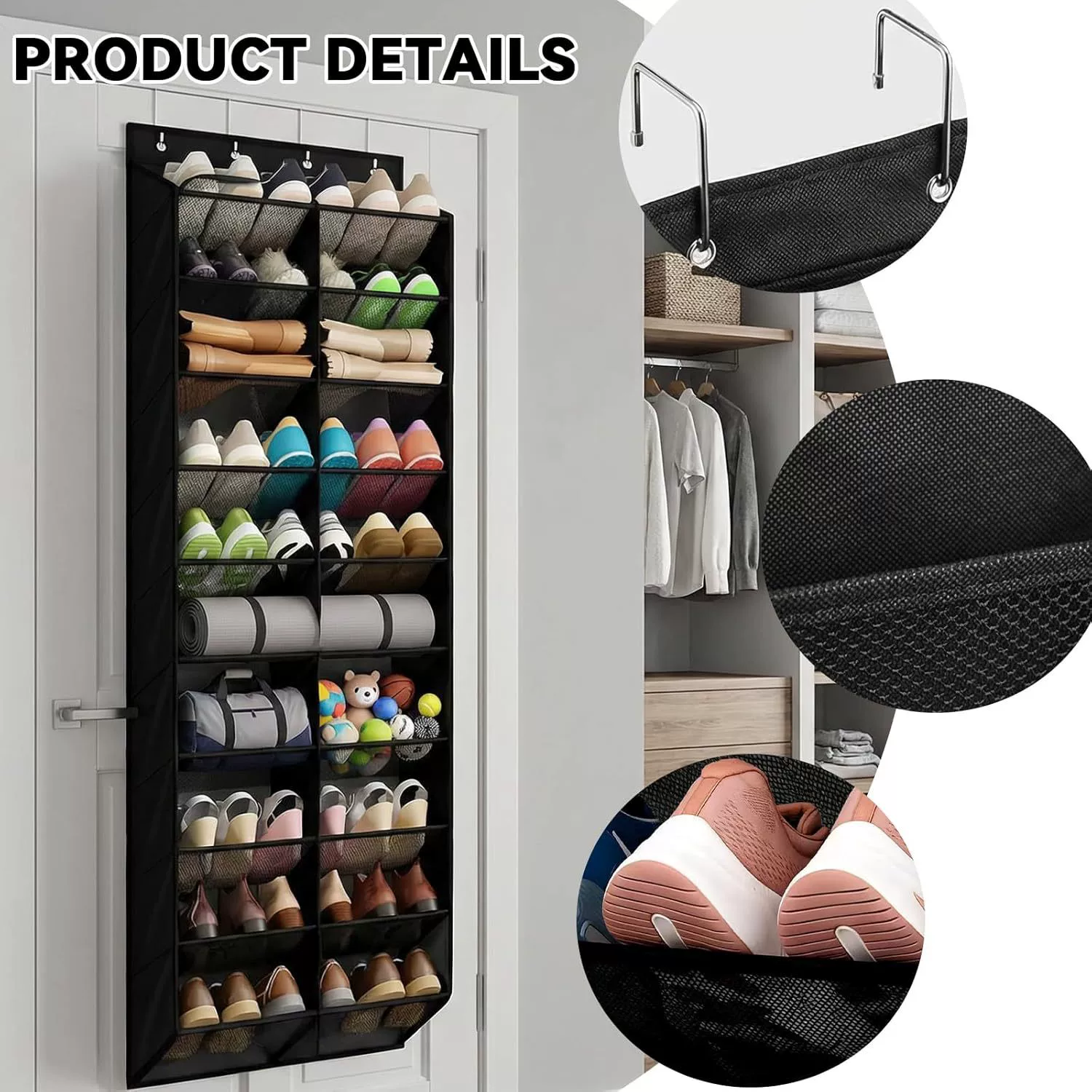 Over-door Wall-mounted Multi-tier Modern Minimalist — shoe storage wholesale pick on ShoeVault