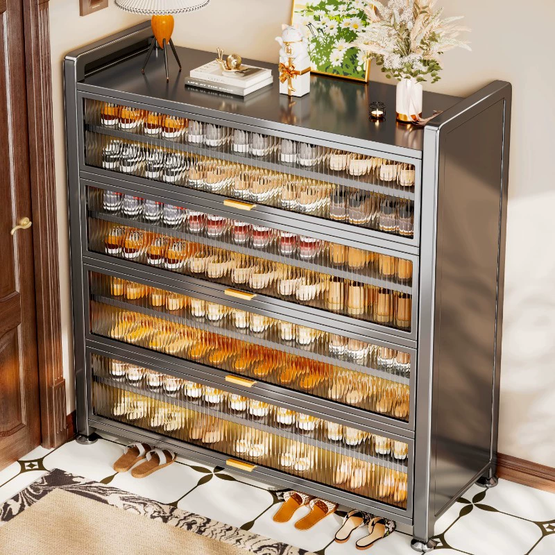 Shoe Rack Shoe Cabinet Shelf Rack Steel Thick — shoe storage wholesale pick on ShoeVault